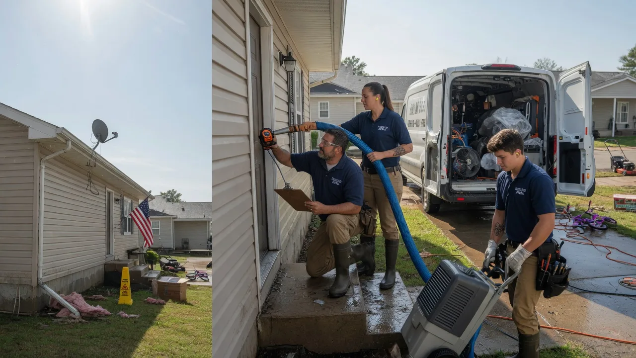 Ceiling Water Damage Restoration in Wittenberg, WI near me