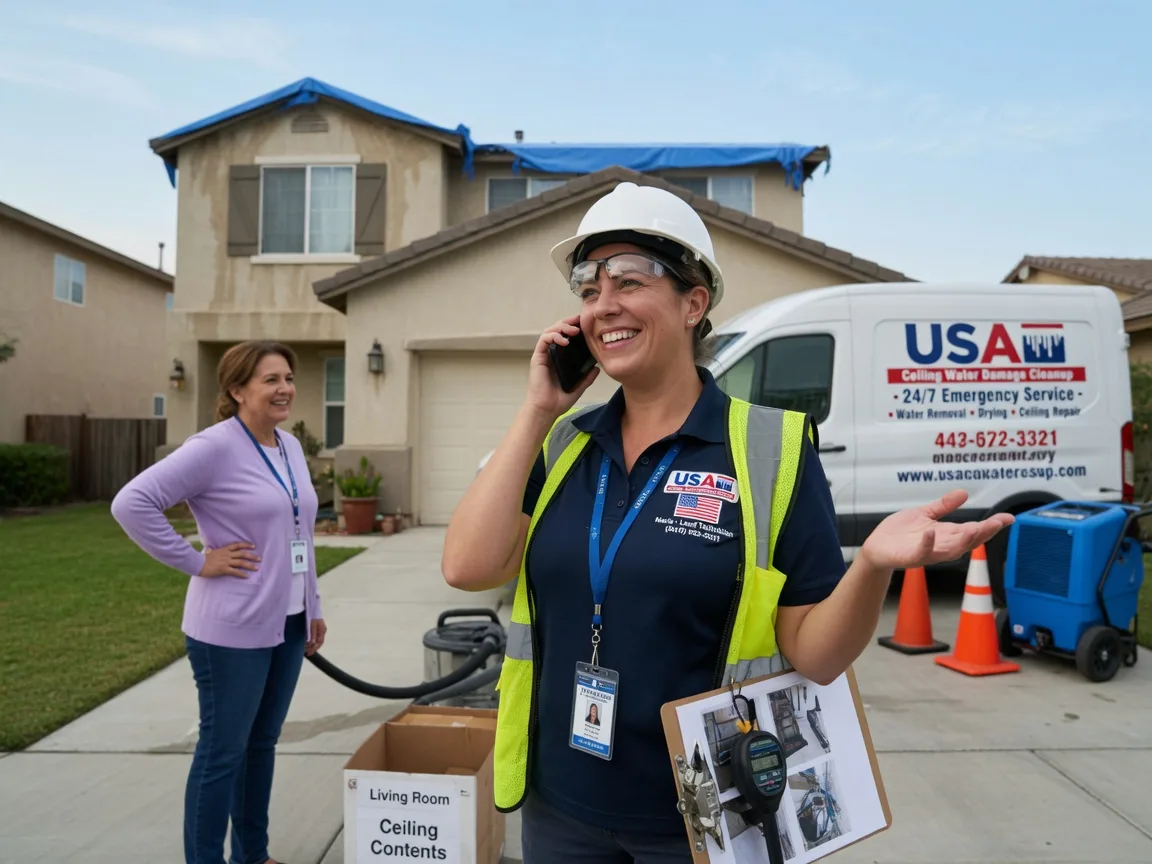 Ceiling Water Damage Restoration Wittenberg, WI FAQs